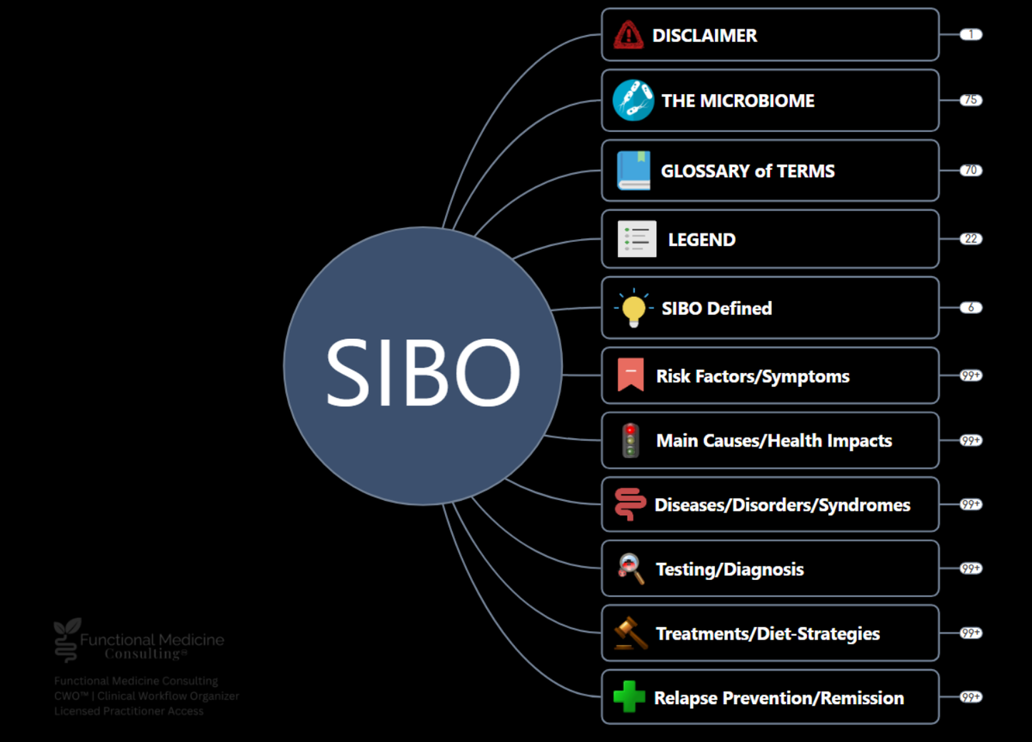The SIBO Mind Map – Lifetime Access